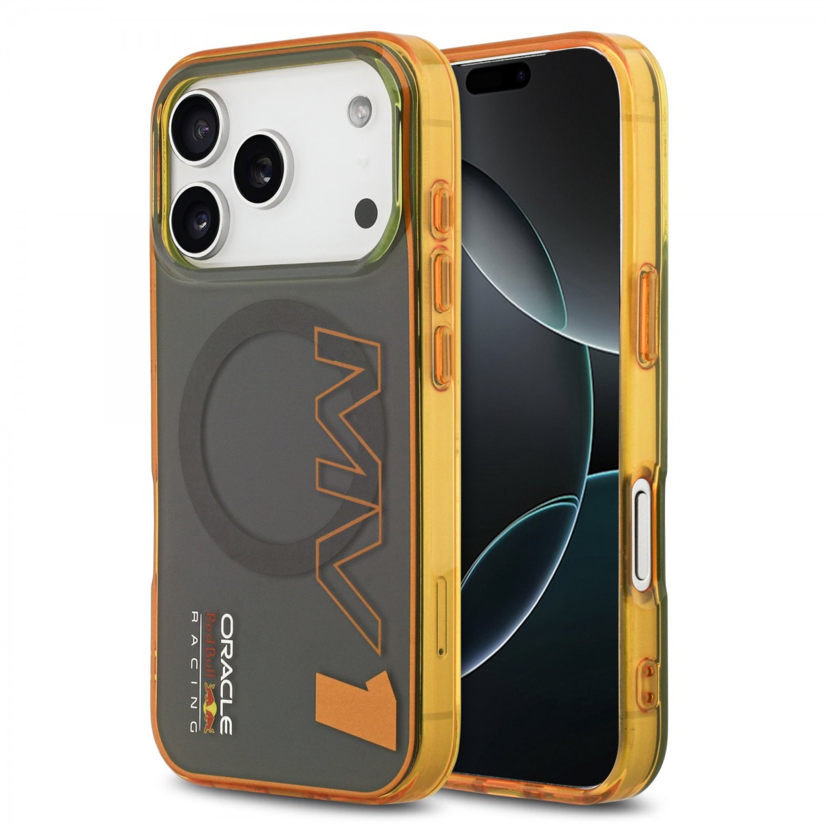 Levně Zadní kryt Red Bull PC Double Layer Vertical MV1 MagSafe pro iPhone 17 Pro Grey