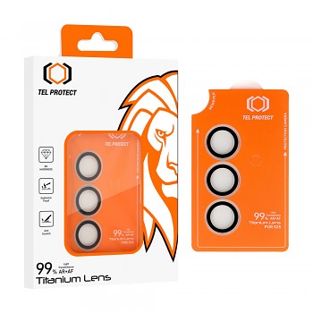 Tvrzené sklo Tel Protect Titanium Lens 99% AR na fotoaparát pro Samsung Galaxy S26 Plus transparentní