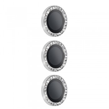 Tvrzené sklo HARD DIAMOND na fotoaparát (LENS) pro Samsung Galaxy S26 Plus stříbrné