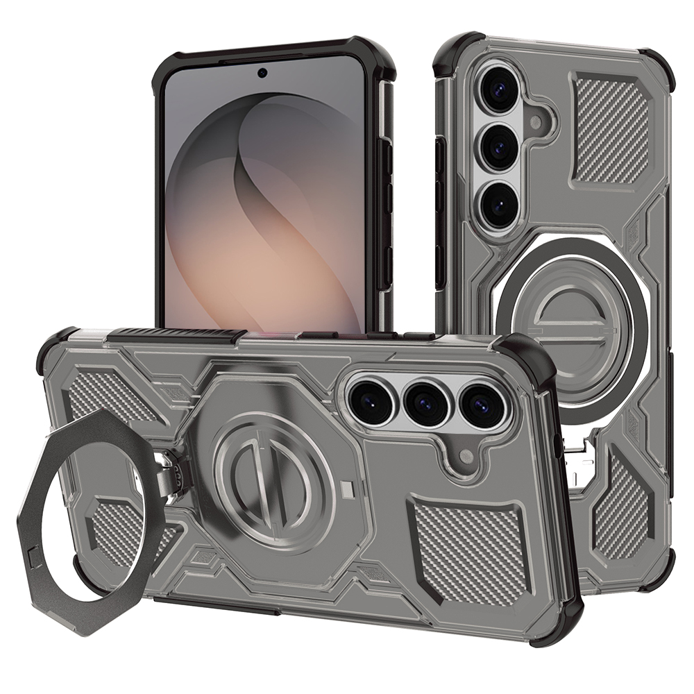 Levně Techsuit - Carbon Shield PRO - Samsung Galaxy S26 - Kouřová černá