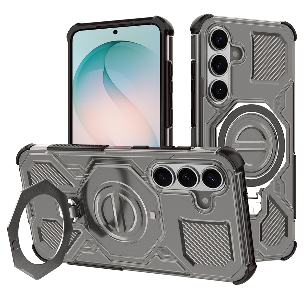 Levně Techsuit - Carbon Shield PRO - Samsung Galaxy S26 Plus - Kouřová černá