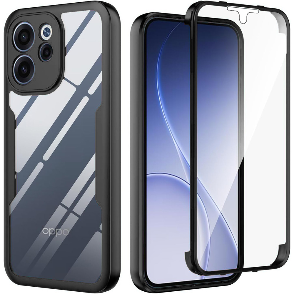 Levně Techsuit - ColorVerse 360 Series + Ochrana displeje - Oppo Reno15 F / Reno15 FS 5G - Černá