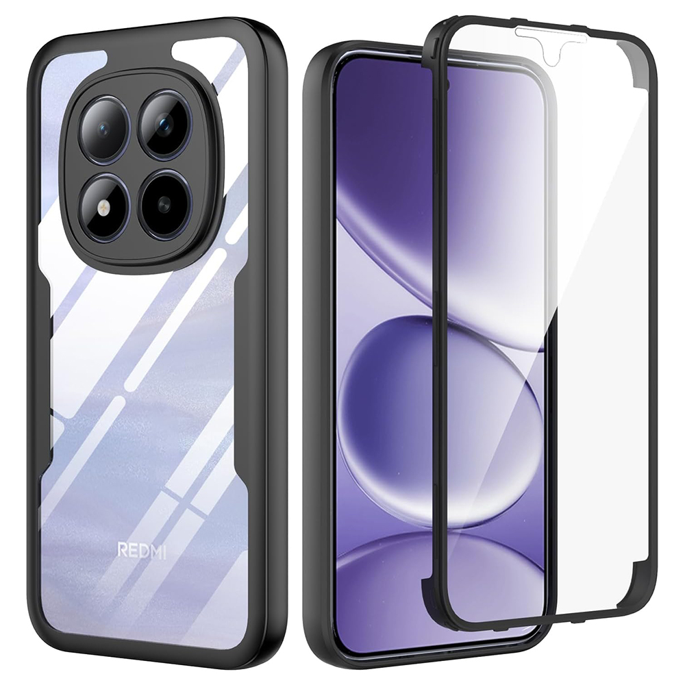 Levně Techsuit - ColorVerse 360 Series + Ochrana displeje - Xiaomi Redmi Note 15 Pro+ 5G / Poco M8 Pro 5G - Černá