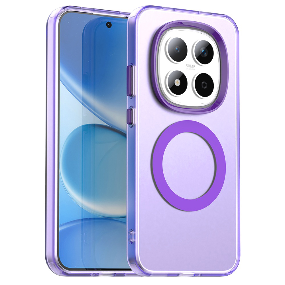 Levně Techsuit - CandyCase MagSafe - Xiaomi Redmi Note 15 Pro 5G - Fialová
