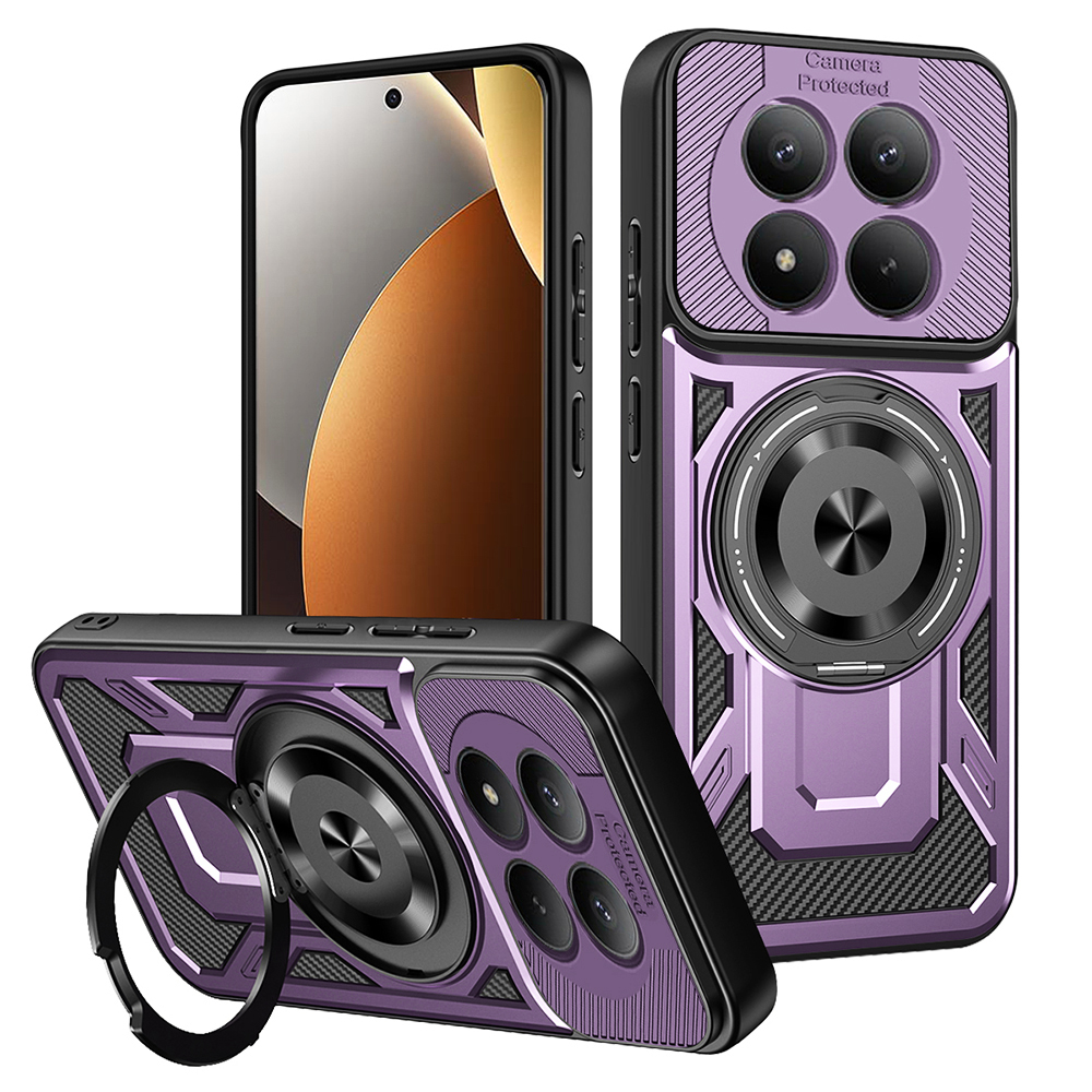 Techsuit - RuggedCam - Xiaomi Redmi Note 15 Pro+ 5G / Poco M8 Pro 5G - Fialová