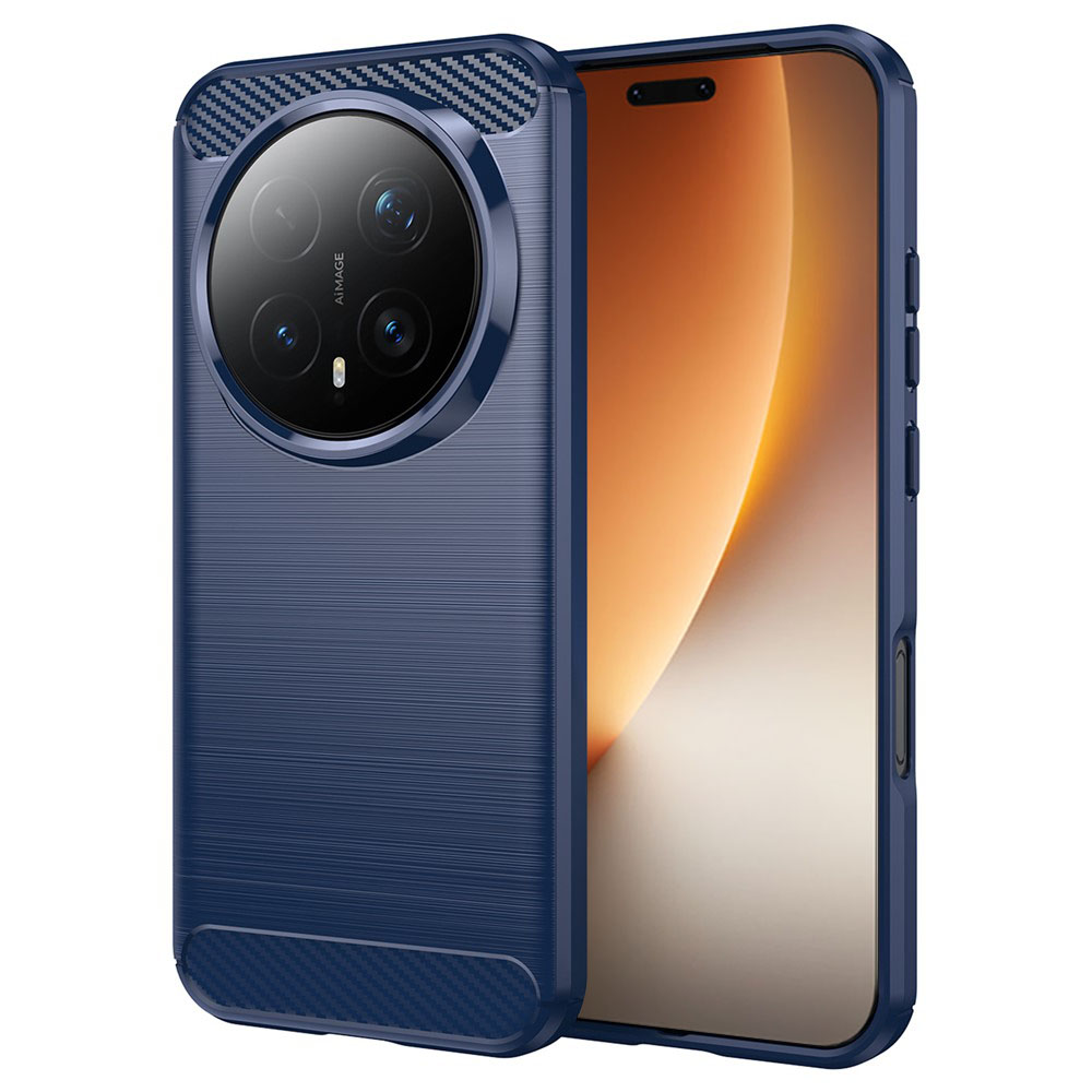 Levně Techsuit - Carbon Silicone - Honor Magic8 Pro - Modrá