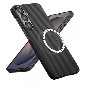 Techsuit - Aramid Fiber MagSafe - Samsung Galaxy S26 - Černá