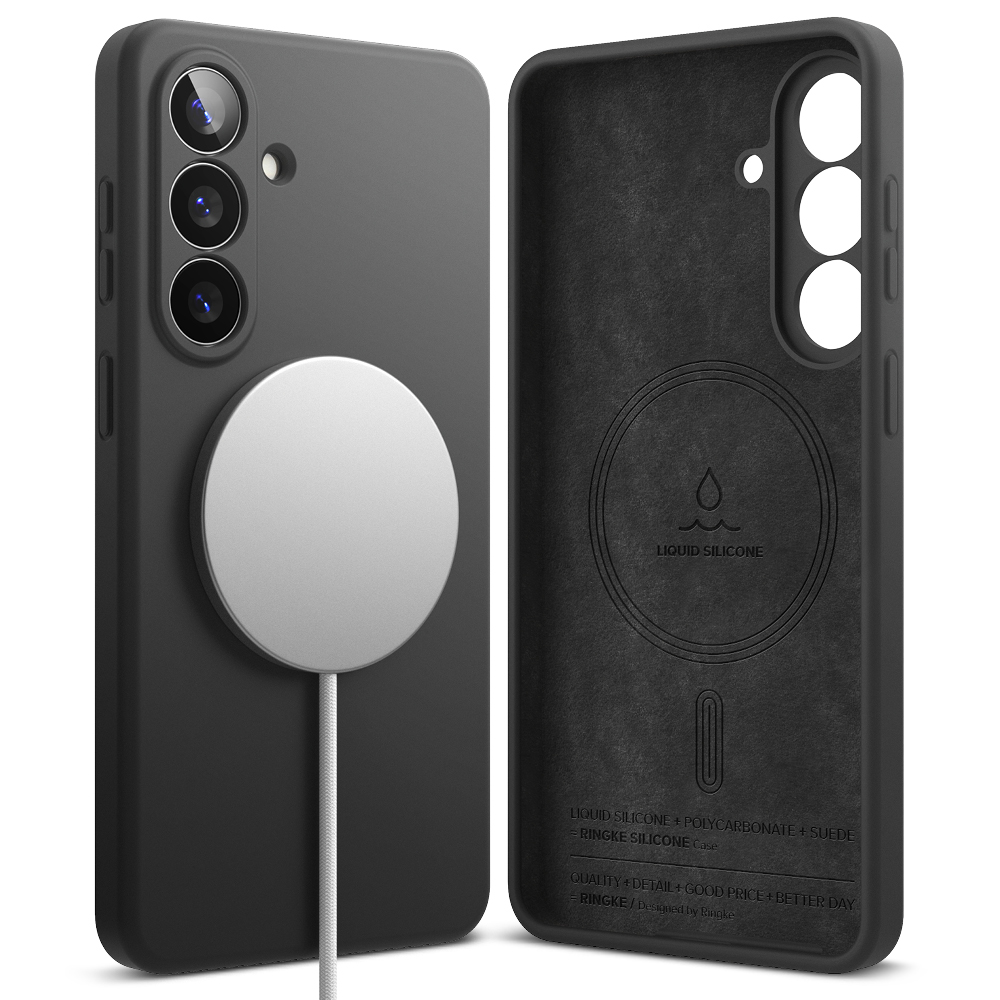 Levně Ringke - Silicone MagSafe - Samsung Galaxy S26 Plus - Černá