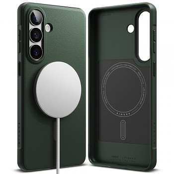 Ringke - Onyx MagSafe - Samsung Galaxy S26 Plus - Tmavě zelená