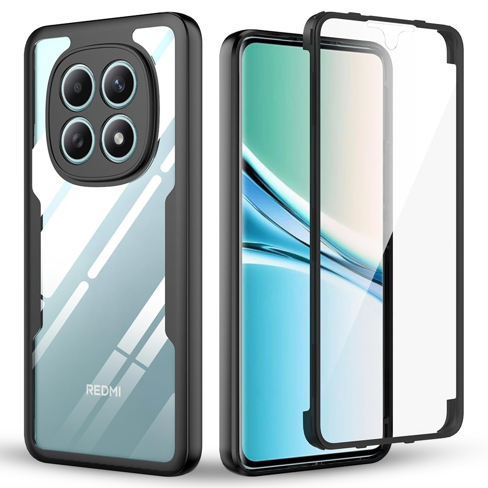 Levně Techsuit - ColorVerse 360 Series + Ochrana displeje - Xiaomi Redmi Note 15 4G - Černá