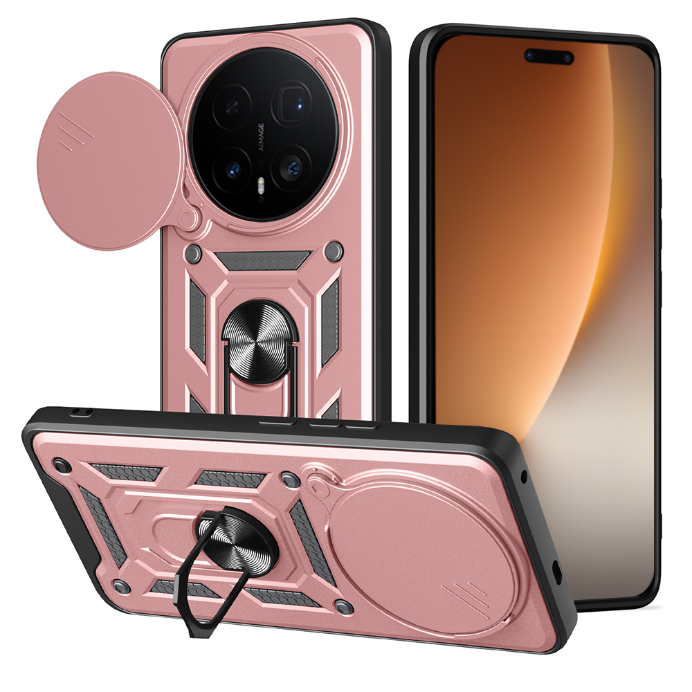Levně Techsuit - CamShield Series - Honor Magic8 Pro - Růžové zlato