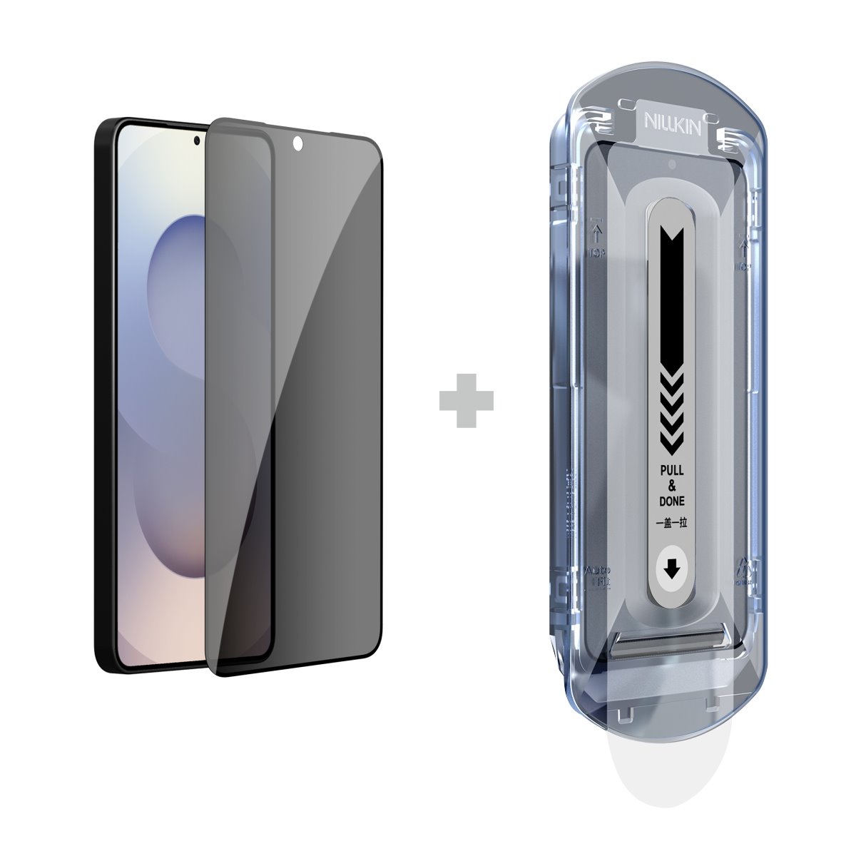 Levně Tvrzené sklo Nillkin 0.25mm Guardian 2.5D pro Samsung Galaxy S26+ Black (s aplikátorem)