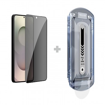Tvrzené sklo Nillkin 0.25mm Guardian 2.5D pro Samsung Galaxy S26 Black (s aplikátorem)