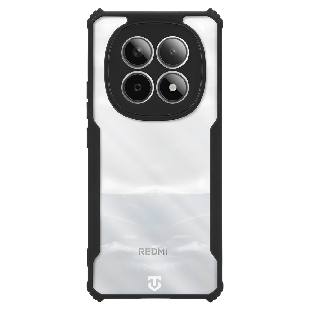 Levně Kryt Tactical Quantum Stealth pro Xiaomi Redmi Note 15 5G Clear/Black