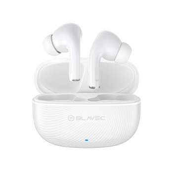 Bezdrátová sluchátka Blavec Bluetooth TWS BW-02 Carbon (BW02-W) bílá