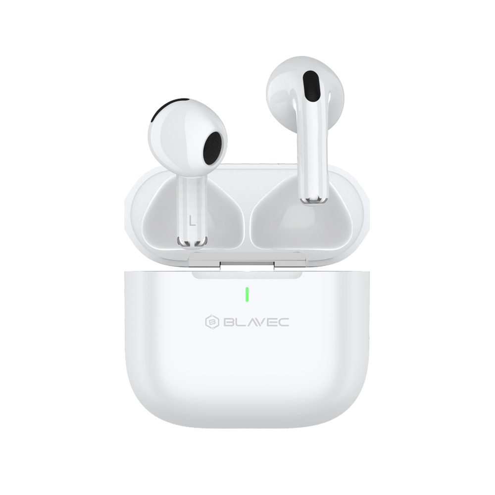 Levně Bezdrátová sluchátka Blavec Bluetooth TWS BW-06 Soul (BW06S-W) bílá