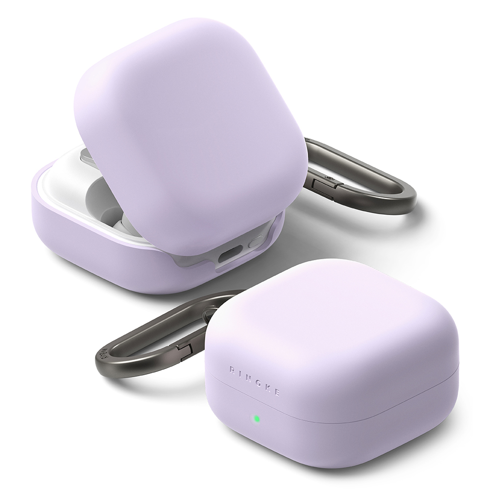 Levně Ringke - Silicone - Samsung Galaxy Buds 4 Pro - Světle fialová