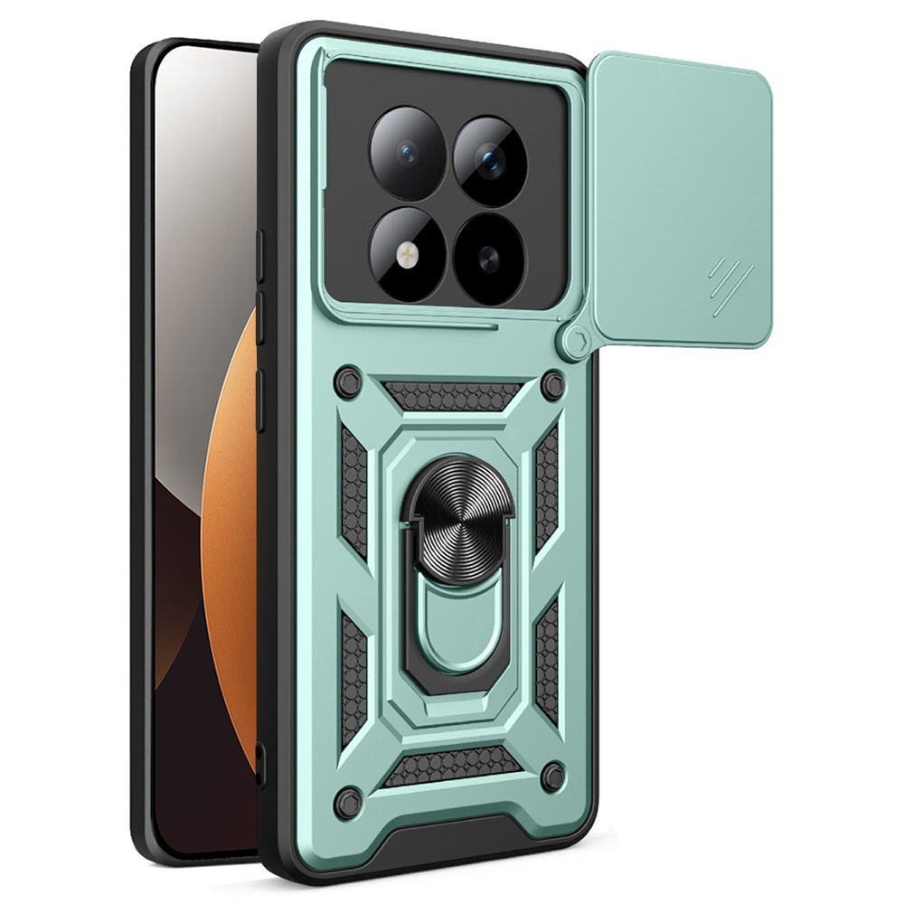 Levně Techsuit - CamShield Series - Xiaomi Redmi Note 15 Pro+ 5G / Poco M8 Pro 5G - Zelená
