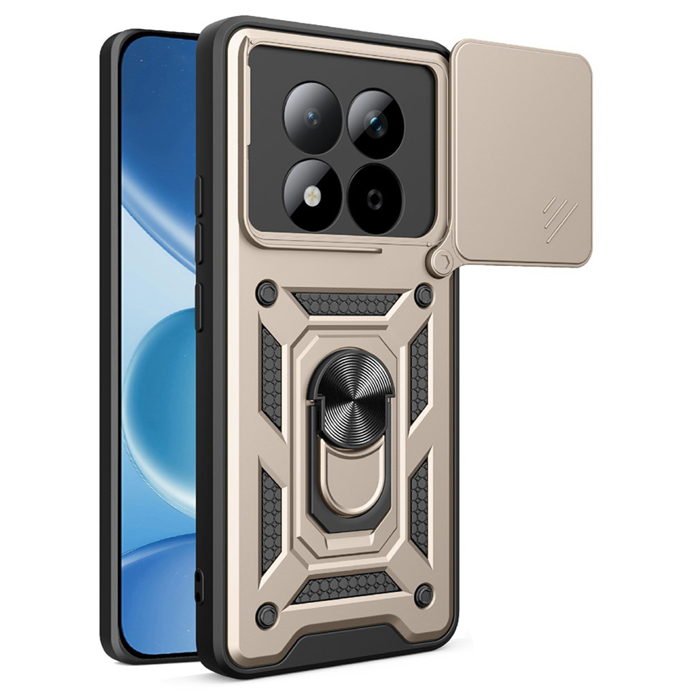 Levně Techsuit - CamShield Series - Xiaomi Redmi Note 15 Pro 5G - Zlatá