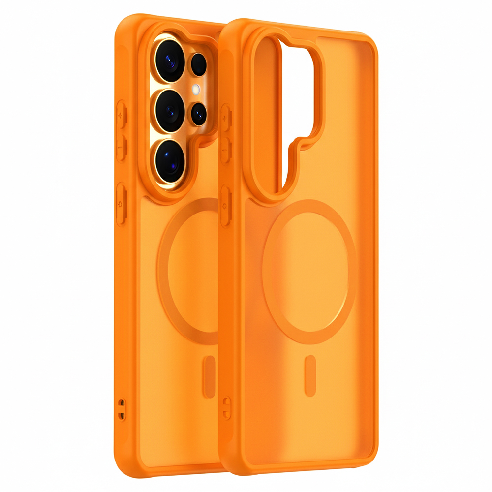 Levně Techsuit - HaloFrost II MagSafe - Samsung Galaxy S26 Ultra - Oranžová