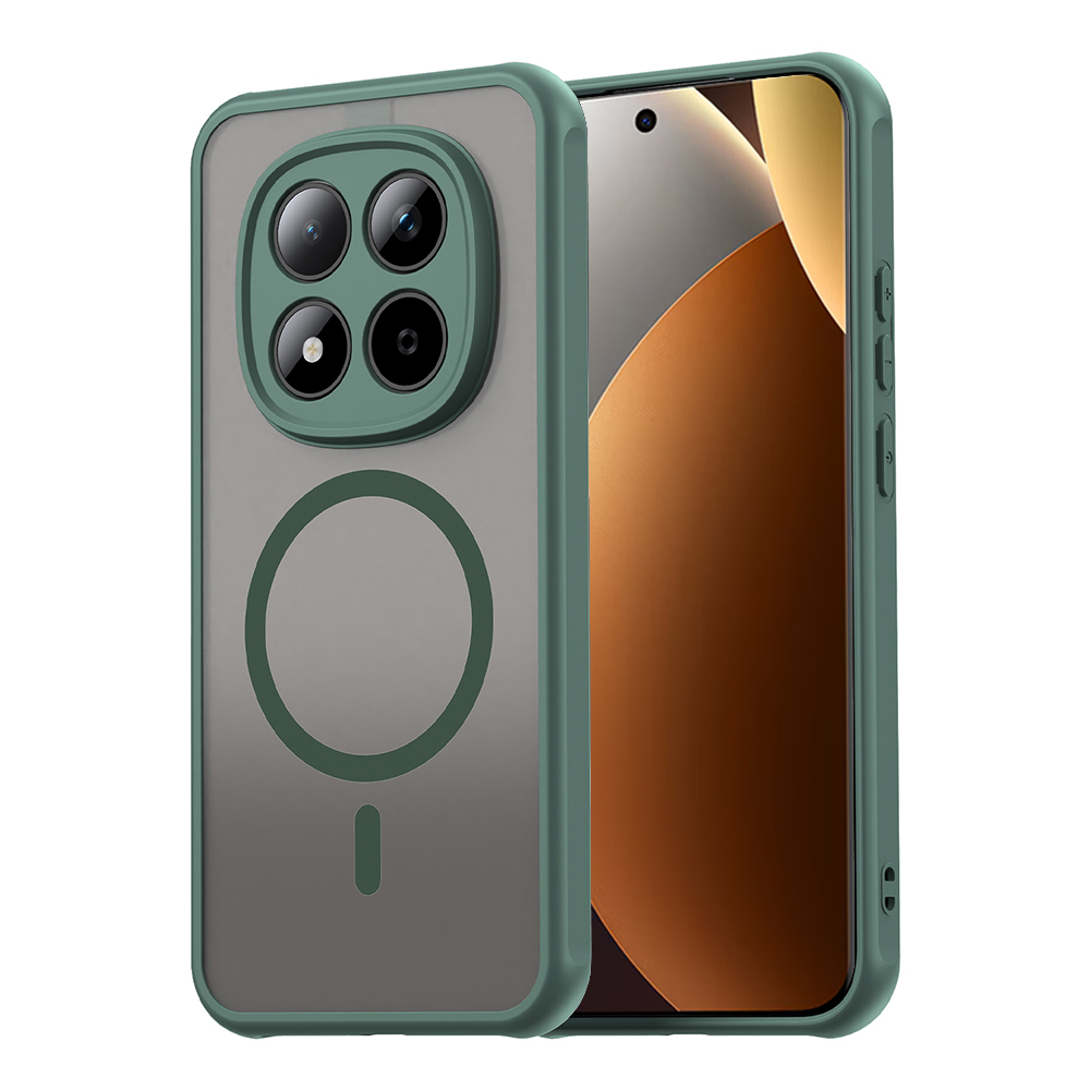Levně Techsuit - HaloFrost II MagSafe - Xiaomi Redmi Note 15 Pro+ 5G / Poco M8 Pro 5G - Zelená