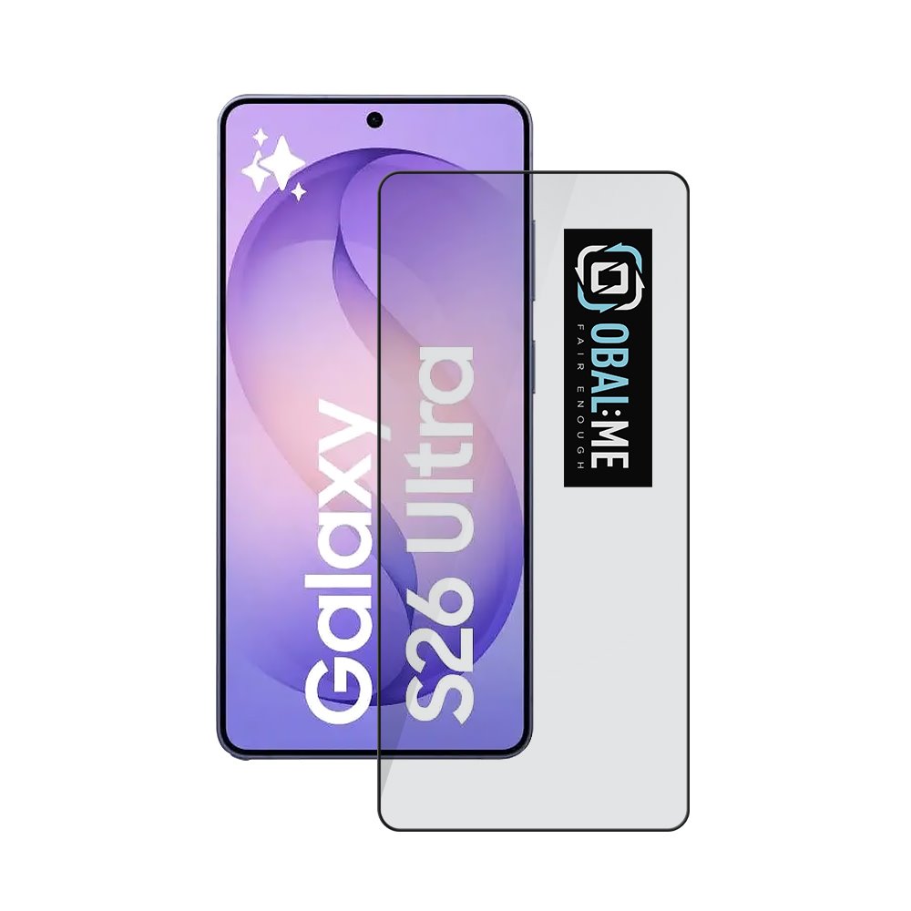 Levně Tvrzené sklo OBAL:ME 5D pro Samsung Galaxy S26 Ultra černé