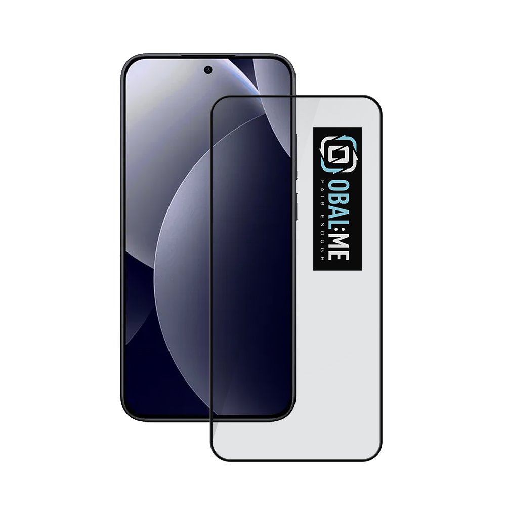Tvrzené sklo OBAL:ME 5D pro Xiaomi Redmi Note 15 Pro 5G černé