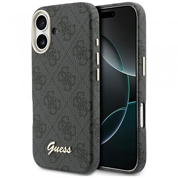 Guess - Kryt 4G Script MagSafe (GUHMP17S5P4FWMSK) - iPhone 17 - Černá
