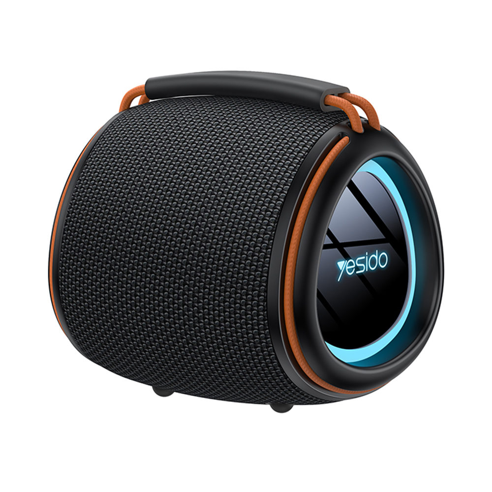Levně Yesido - Bezdrátový reproduktor (YSW40) - Bluetooth 5.3, Type-C, TF karta, USB, 1200mAh, 8W - Černá