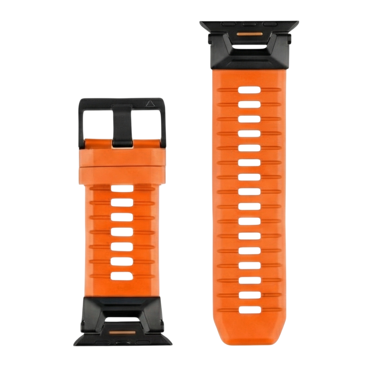 Levně Řemínek Tactical Tough Band pro Apple Watch Ultra Safety Orange/Black