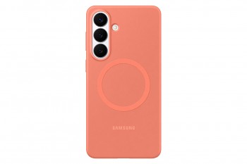 Silikonový magnetický kryt EF-ES947COE Samsung pro Galaxy S26+ Coral Red