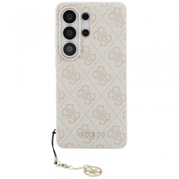 Guess - Kryt Hardcase 4G Classic Logo Charm (GUHMS26LGF4GPI) - Samsung Galaxy S26 Ultra - růžový