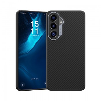 Kevlarový kryt Benks Magnetic Armor Pro Metal Frame 600D pro Samsung Galaxy S26 Plus černý