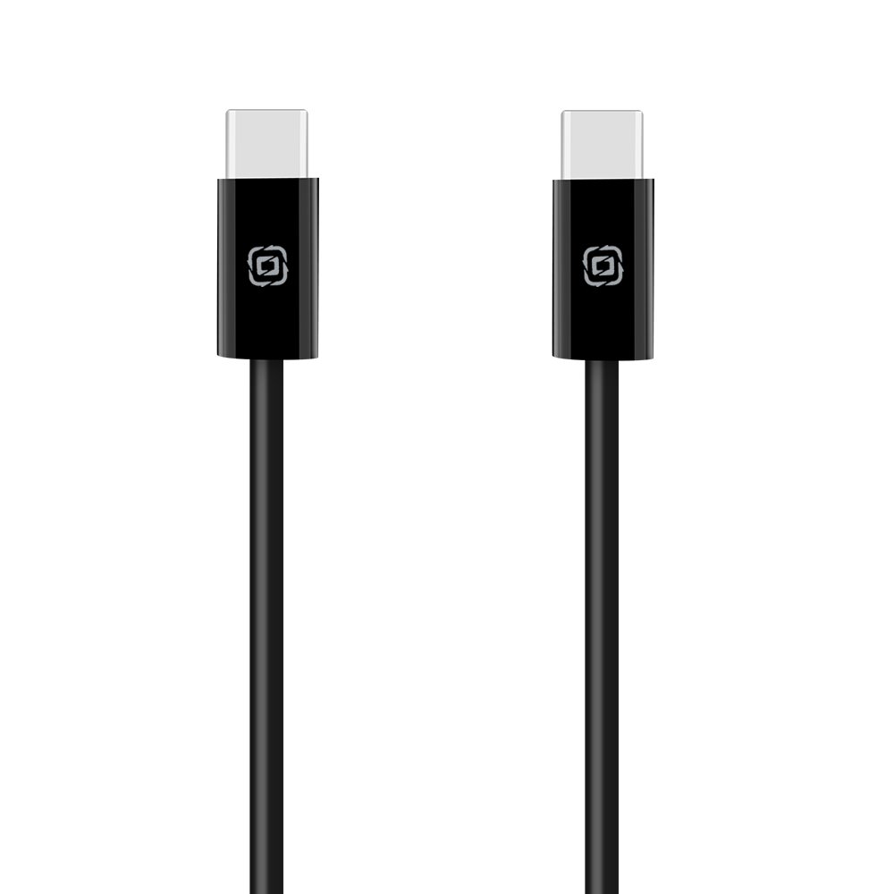Levně Kabel OBAL:ME LongRun USB-C/USB-C 60W 1m černý