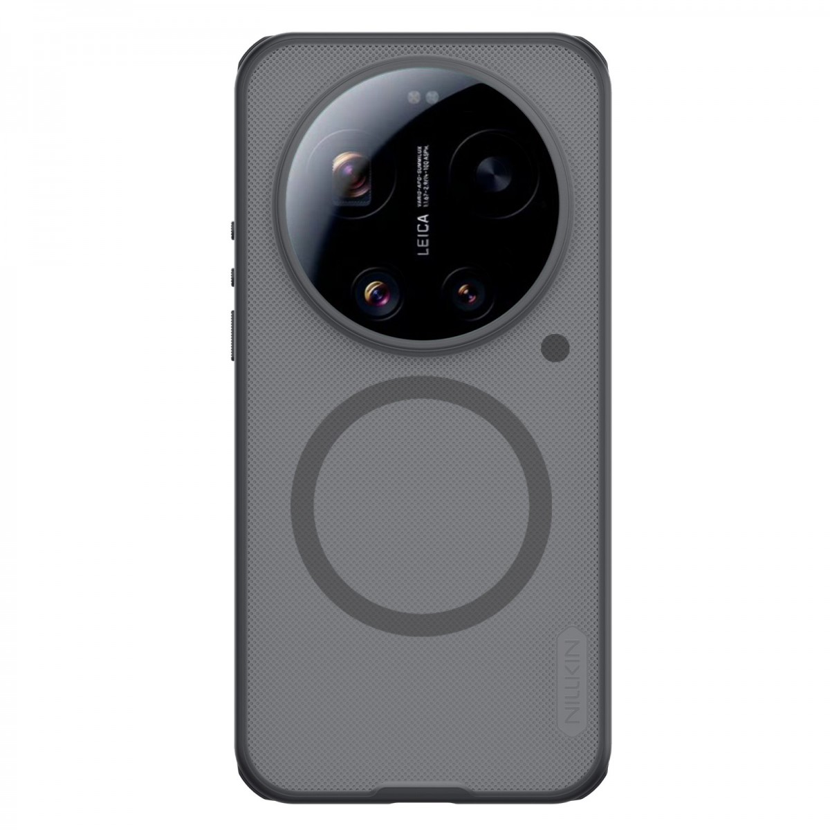 Levně Zadní kryt Nillkin Super Frosted PRO Magnetic pro Xiaomi 17 Ultra průhledně černý