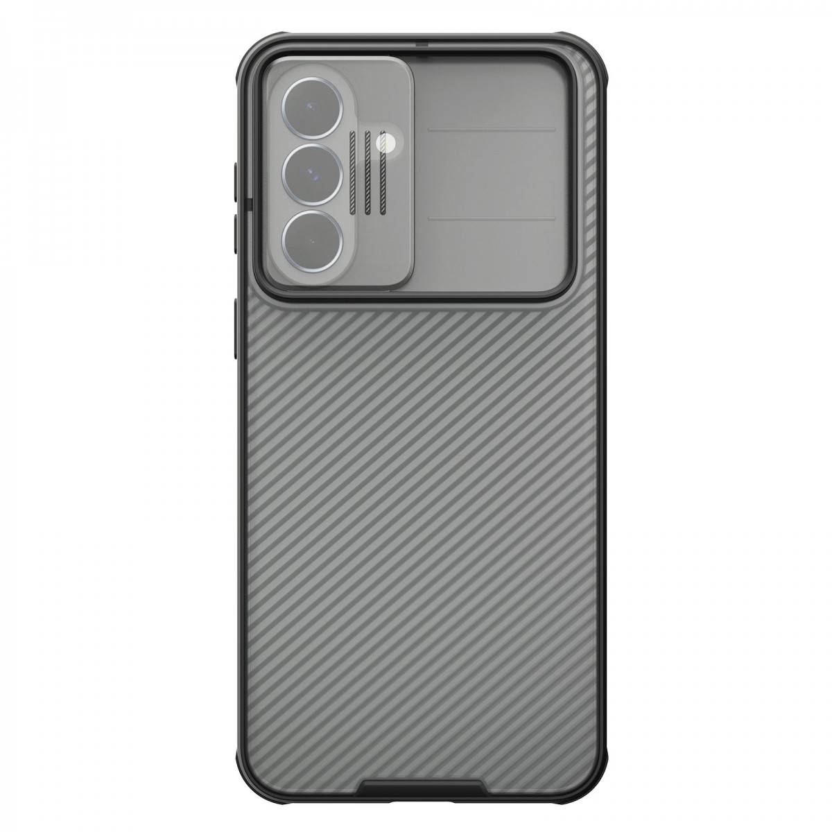 Levně Zadní kryt Nillkin CamShield PRO pro Samsung Galaxy A37 průhledně černý
