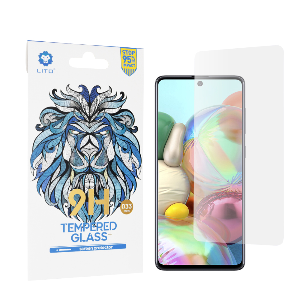 Levně Lito - 2.5D Klasické ochranné sklo - Samsung Galaxy A71 4G / A71 5G / M51 / Note 10 Lite - Čirá