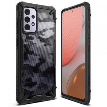 Ringke - Fusion X Design - Samsung Galaxy A72 4G / A72 5G - Maskáčově černá