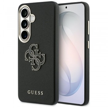 Guess - Grained Big 4G Metal Logo (GUHCS26S5PS4RGGK) - Samsung Galaxy S26 - Černá