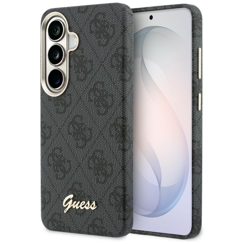 Levně Guess - 4G Script MagSafe (GUHMS26S5P4FWMSK) - Samsung Galaxy S26 - Černá