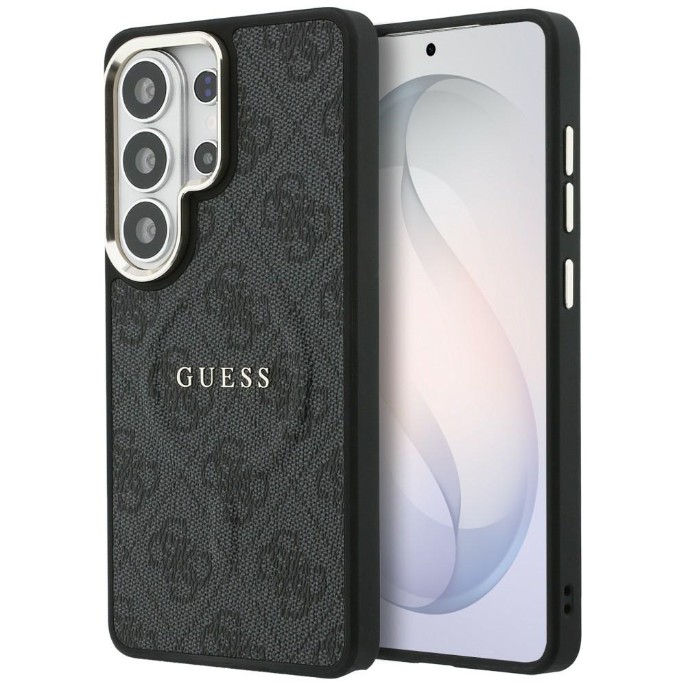 Levně Guess - 4G Embossed Ring MagSafe (GUHMS26LP4MSEGCK) - Samsung Galaxy S26 Ultra - Černá
