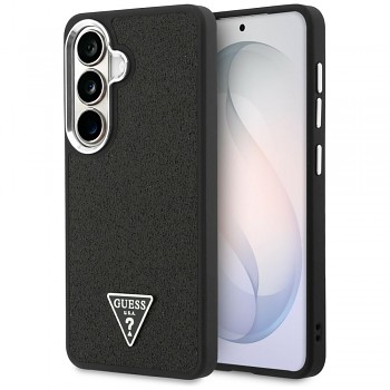 Guess - Fixed Glitter Triangle Logo (GUHMS26SPFGTSCMK) - Samsung Galaxy S26 - Černá