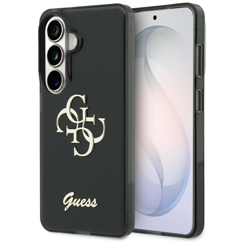 Levně Guess - IML Big Metal 4G Script (GUHCS26S5HC4MLSK) - Samsung Galaxy S26 - Černá