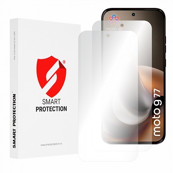Smart Protection - Premium Classic (2 pack) - Motorola Moto G77 - Čirá