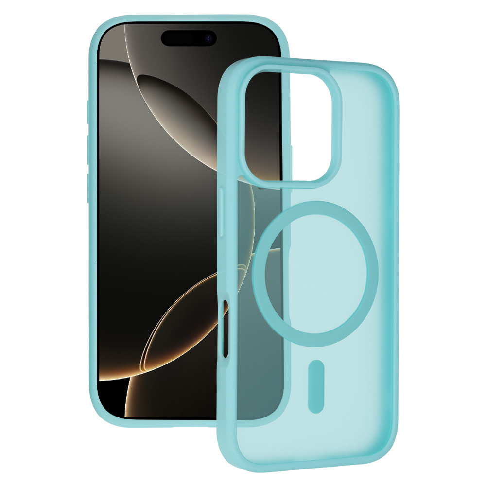 Levně Kryt Tel Protect Aura Matte MagSafe pro iPhone 16 Pro Max mátový
