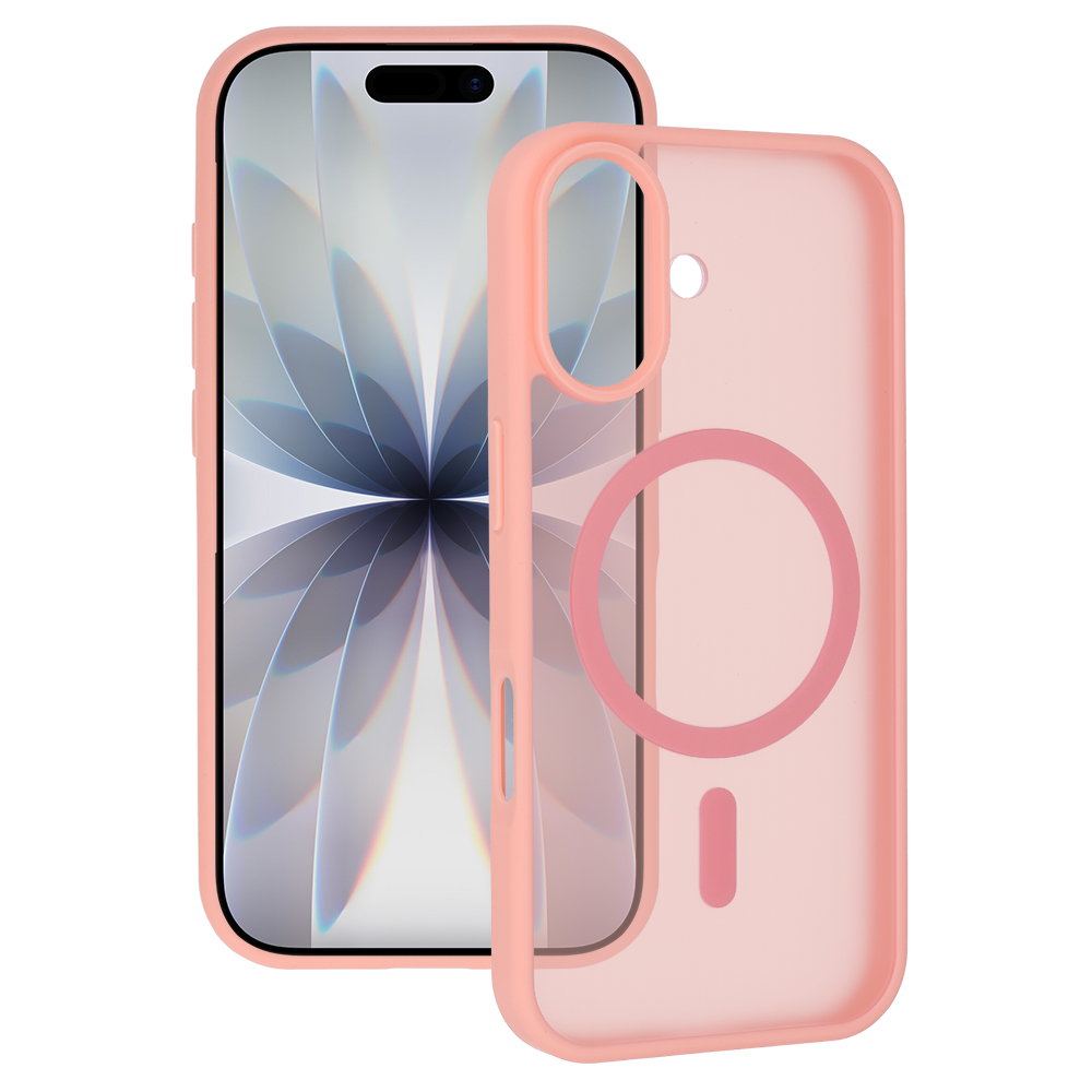 Levně Kryt Tel Protect Aura Matte MagSafe pro iPhone 17 papájový