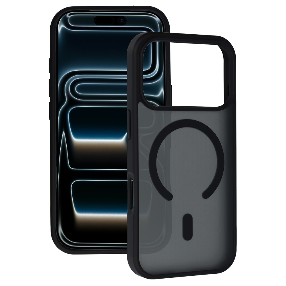 Levně Kryt Tel Protect Aura Matte MagSafe pro iPhone 17 Pro černý