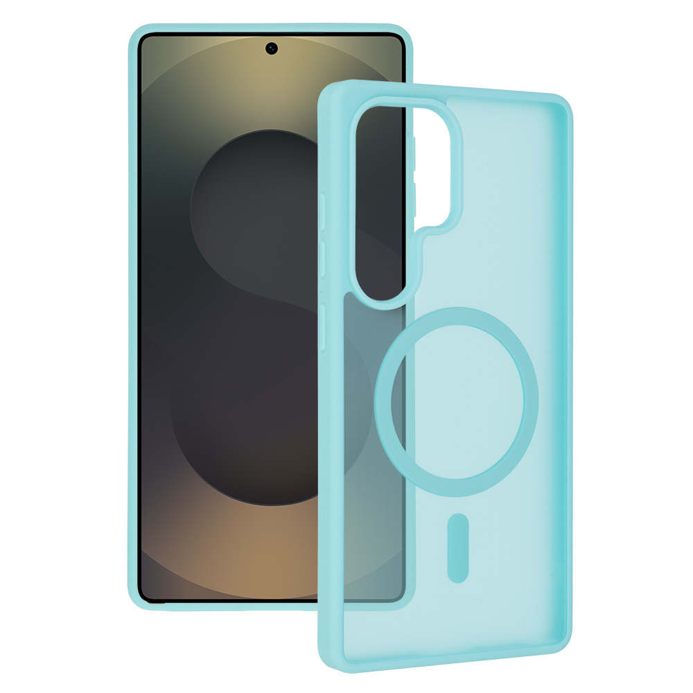 Levně Kryt Tel Protect Aura Matte MagSafe pro Samsung Galaxy S25 Ultra mátový