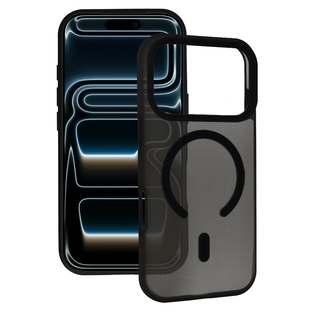 Levně Kryt Tel Protect Mist Matte MagSafe pro iPhone 17 Pro černý