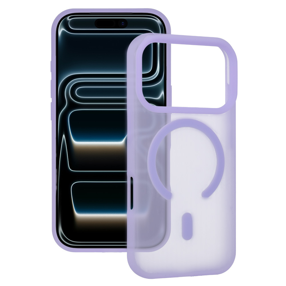 Levně Kryt Tel Protect Mist Matte MagSafe pro Apple iPhone 17 Pro Max světle fialový